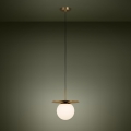 Eglo - Suspension filaire 1xE27/40W/230V doré
