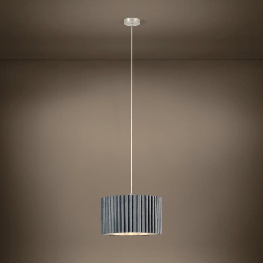 Eglo  - Suspension filaire 1xE27/40W/230V grise