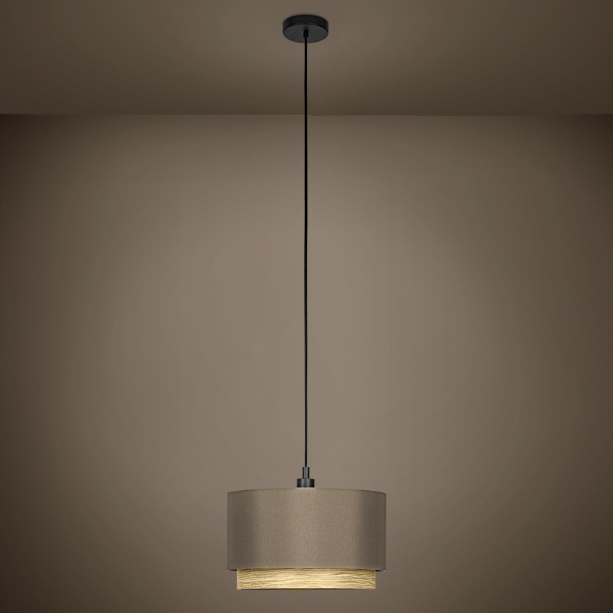 Eglo - Suspension filaire 1xE27/40W/230V marron