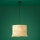 Eglo - Suspension filaire 1xE27/40W/230V rotin