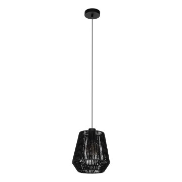 Eglo - Suspension filaire 1xE27/60W/230V noir