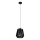 Eglo - Suspension filaire 1xE27/60W/230V noir