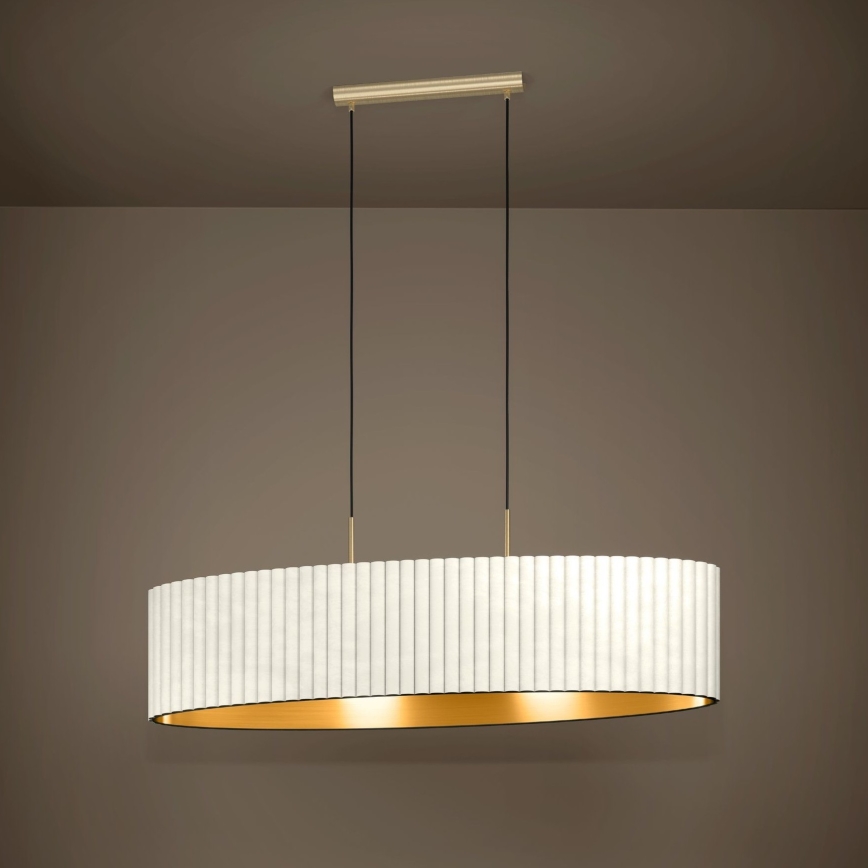 Eglo - Suspension filaire 2xE27/40W/230V blanche