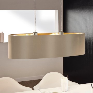 Eglo - Suspension filaire 2xE27/60W/230V