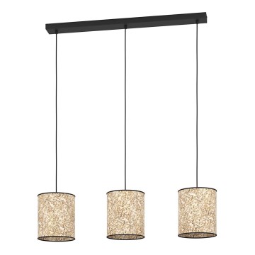 Eglo - Suspension filaire 3xE27/25W/230V