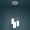 Eglo - Suspension filaire 3xE27/40W/230V chrome brillant