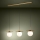 Eglo - Suspension filaire 3xE27/40W/230V doré