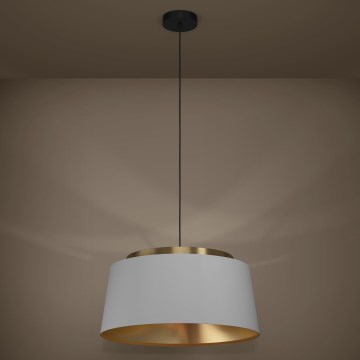 Eglo - Suspension filaire 3xE27/40W/230V gris/doré