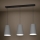Eglo - Suspension filaire 3xE27/40W/230V gris