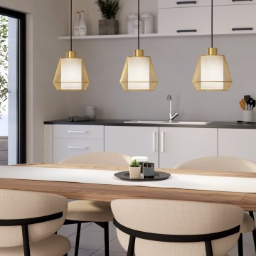 Eglo - Suspension filaire 3xE27/40W/230V