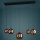 Eglo - Suspension filaire 5xE27/40W/230V cuivre