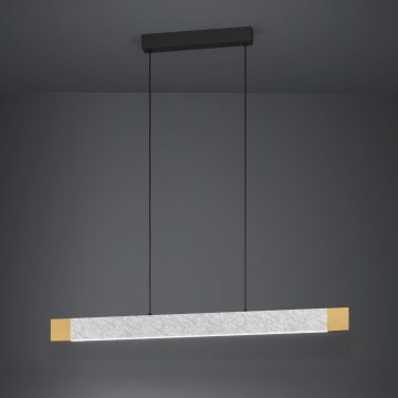 Eglo - Suspension filaire à intensité variable LED/22,2W/230V 3000K marron/gris