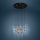 Eglo - Suspension filaire à intensité variable LED/27W/230V 3000K noir