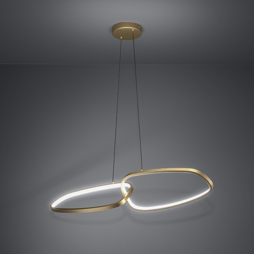 Eglo - Suspension filaire à intensité variable LED/37,5W/230V 3000K doré
