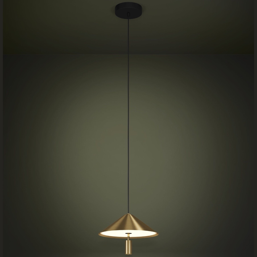 Eglo - Suspension filaire LED/12W/230V 3000K doré