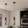 Eglo - Suspension filaire LED 1xGU10/4,5W/230V 3000K noir/marron