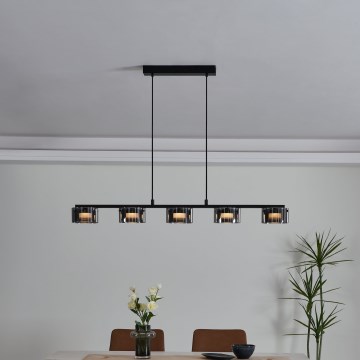 Eglo - Suspension filaire LED à intensité variable 5xLED/5,4W/230V