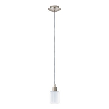 Eglo - Suspension filaire LED MY CHOICE 1xE14/4W/230V  chrome mat/blanc