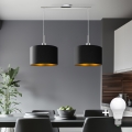 Eglo - Suspension filaire LED TUNJA 2xE27/60W/230V noir
