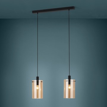 Eglo - Suspension filaire POLVERARA 2xE27/40W/230V