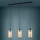 Eglo - Suspension filaire POLVERARA 3xE27/40W/230V