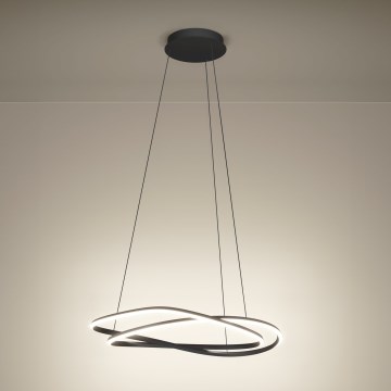 Eglo - Suspension LED dimmable sur câble LED/60W/230V 2200-6500K gris + télécommande