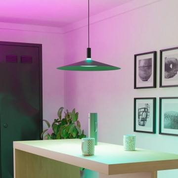 Eglo - Suspension LED RGBW dimmable sur câble LED/15,5W/230V 2700-6500K noir