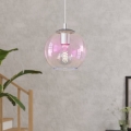 Eglo - Suspension sur câble 1xE27/60W/230V chrome brillant