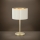 Eglo - Tafel Lamp 1xE27/40W/230V wit