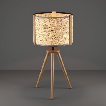 Eglo - Tafellamp 1xE27/25W/230V beige