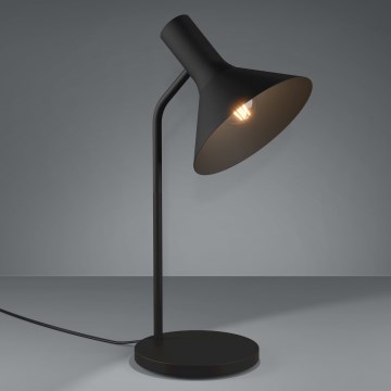 Eglo - Tafellamp 1xE27/28W/230V zwart