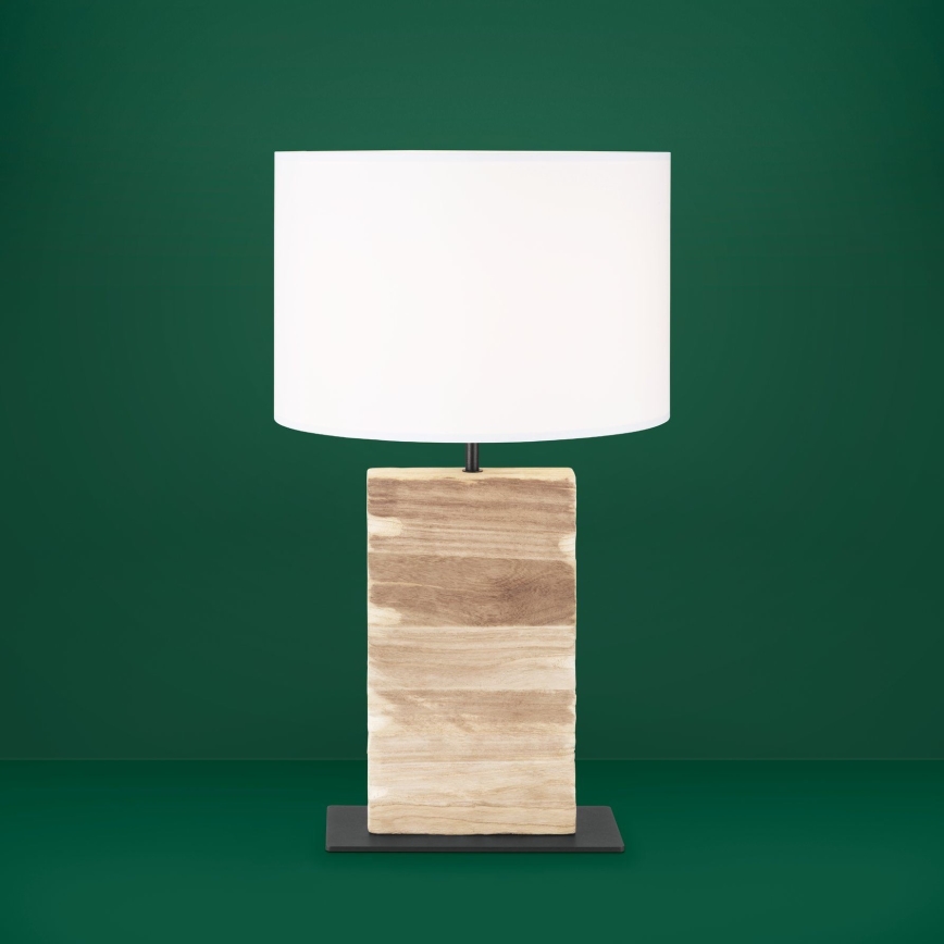 Eglo - Tafellamp 1xE27/40W/230V 62,5 cm bruin