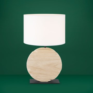 Eglo - Tafellamp 1xE27/40W/230V 63,5 cm bruin