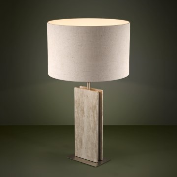Eglo - Tafellamp 1xE27/40W/230V beige