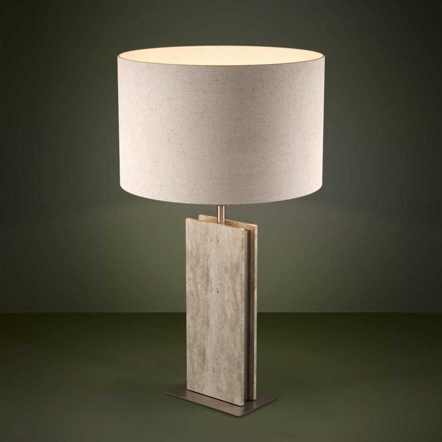 Eglo - Tafellamp 1xE27/40W/230V beige