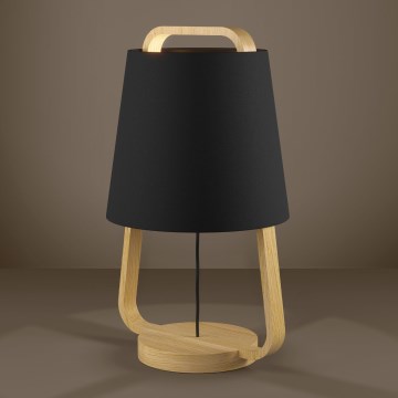 Eglo - Tafellamp 1xE27/40W/230V zwart