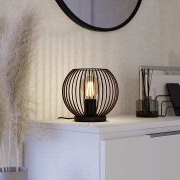 Eglo - Tafellamp 1xE27/60W/230V zwart
