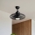 Eglo - Ventilateur de plafond LED 15W/230V, températures de couleur 3000/4000/5000K, Ø 53 cm, noir + télécommande