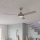 Eglo - Ventilateur de plafond LED/20W/230V + télécommande