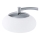 Eglo - Verre de rechange pour lampe de table ALEANDRO blanc