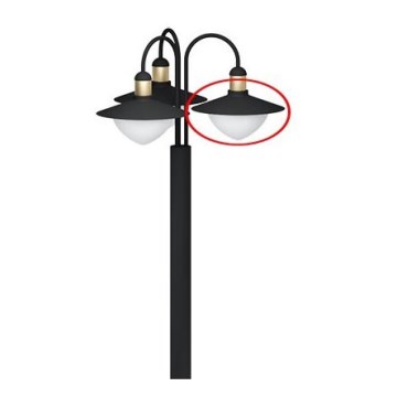 Eglo - Verre de remplacement pour lampe et applique murale SIRMIONE d. 19 cm