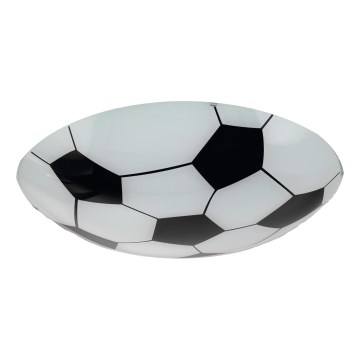 Eglo - Vervangend glas voor plafondlamp TABARA E27 diameter 25 cm voetbal