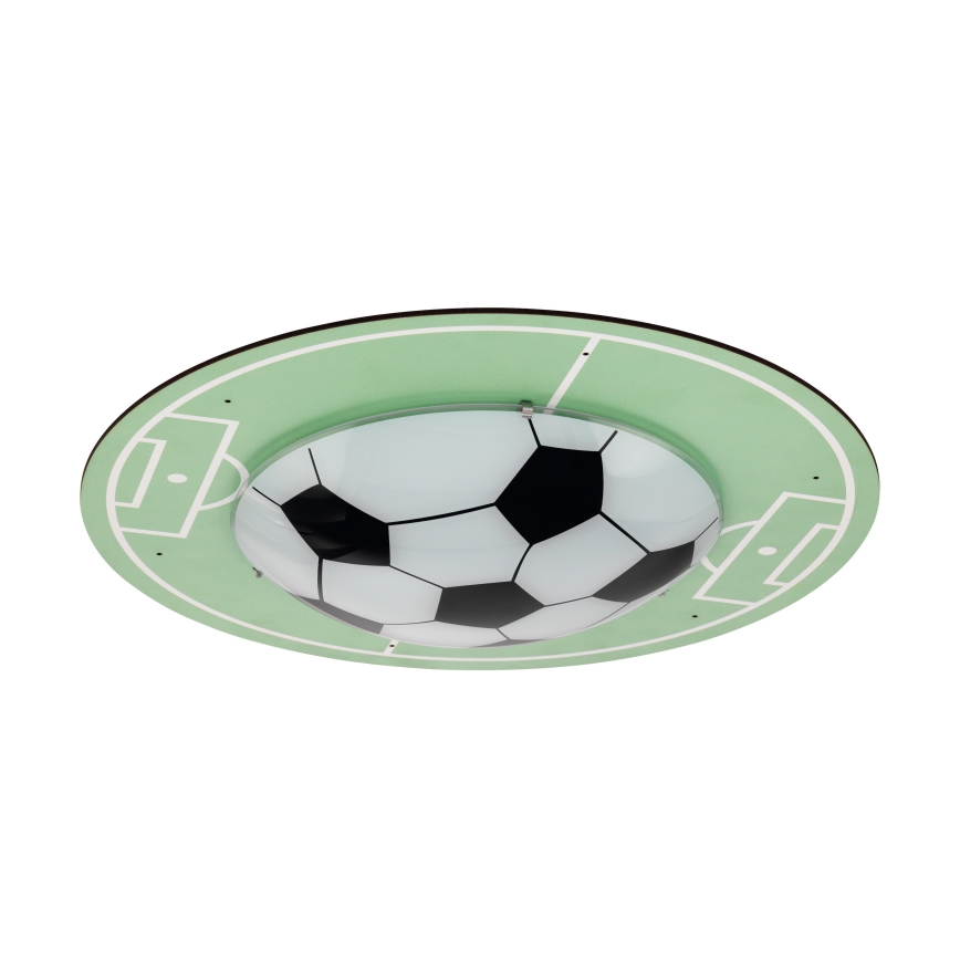 Eglo - Vervangend glas voor plafondlamp TABARA E27 diameter 25 cm voetbal