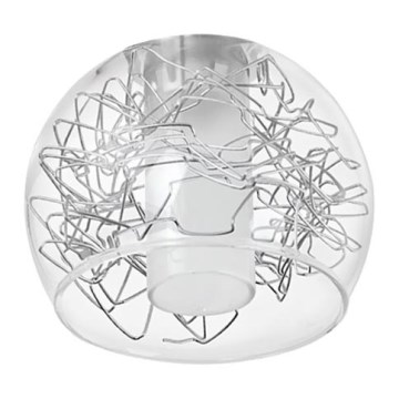 Eglo - Vervangingsglas voor wand- en plafondlamp BASENTO diameter 9 cm