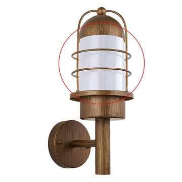 Eglo - Vervangingsglas voor wandlamp MINORCA diameter 10 cm