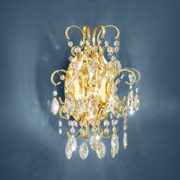 Eglo - Wand Lamp 1xE14/25W/230V goud