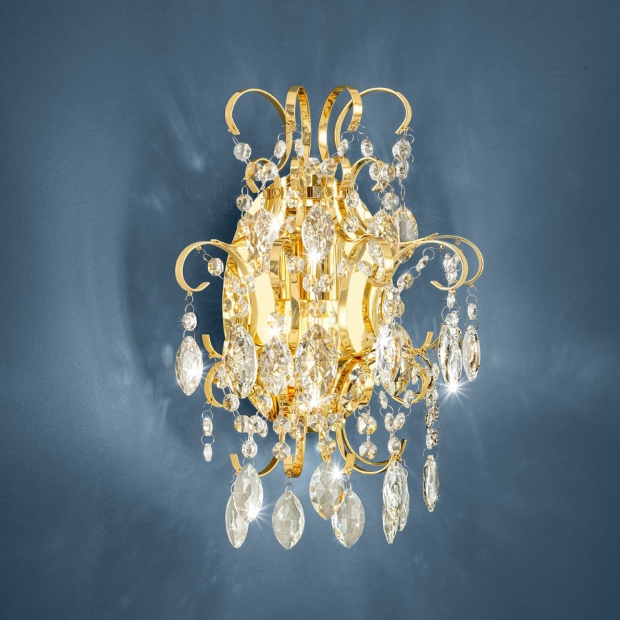 Eglo - Wand Lamp 1xE14/25W/230V goud