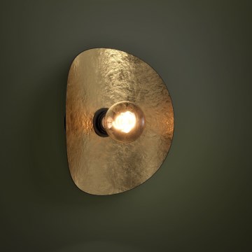Eglo - Wandlamp 1xE27/40W/230V zwart/goud