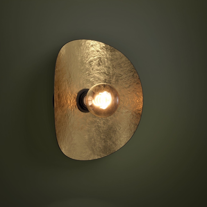 Eglo - Wandlamp 1xE27/40W/230V zwart/goud