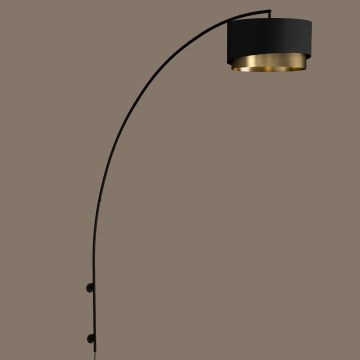 Eglo - Wandlamp 1xE27/40W/230V zwart/goud